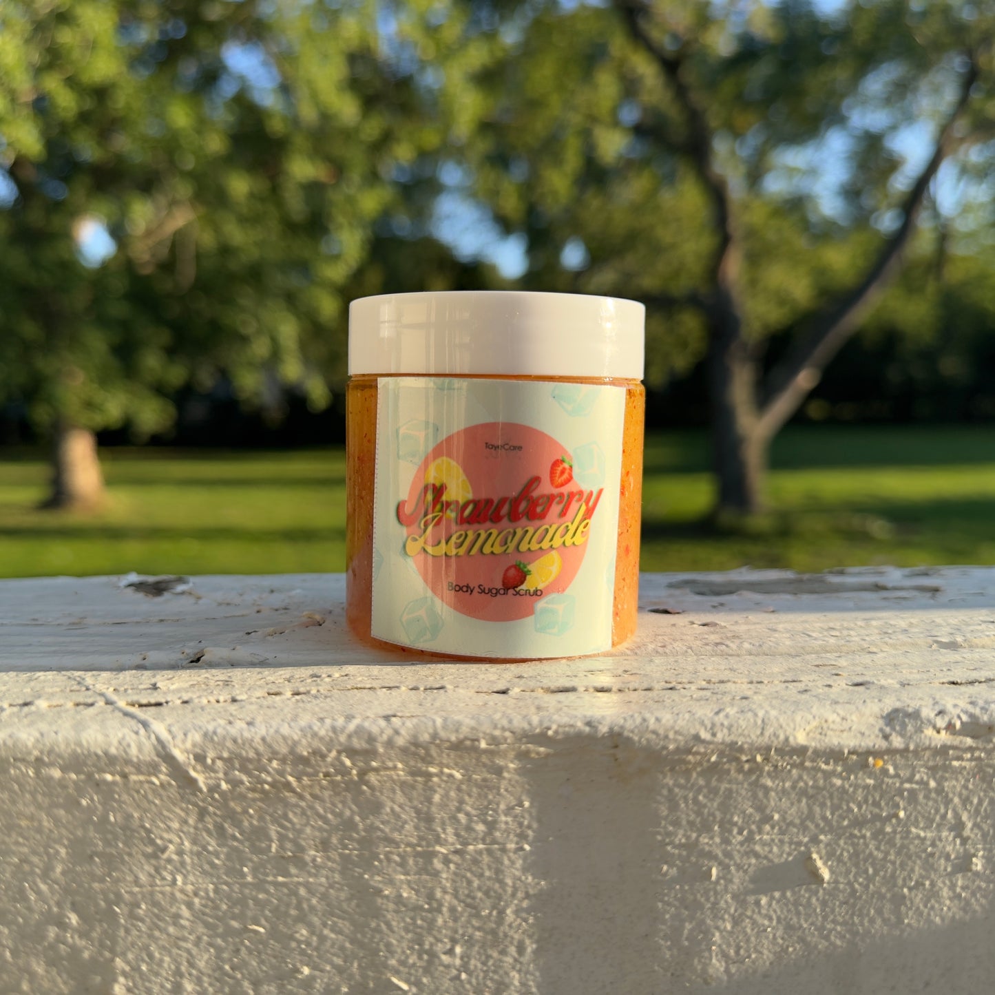 Strawberry Lemonade Sugar Scrub
