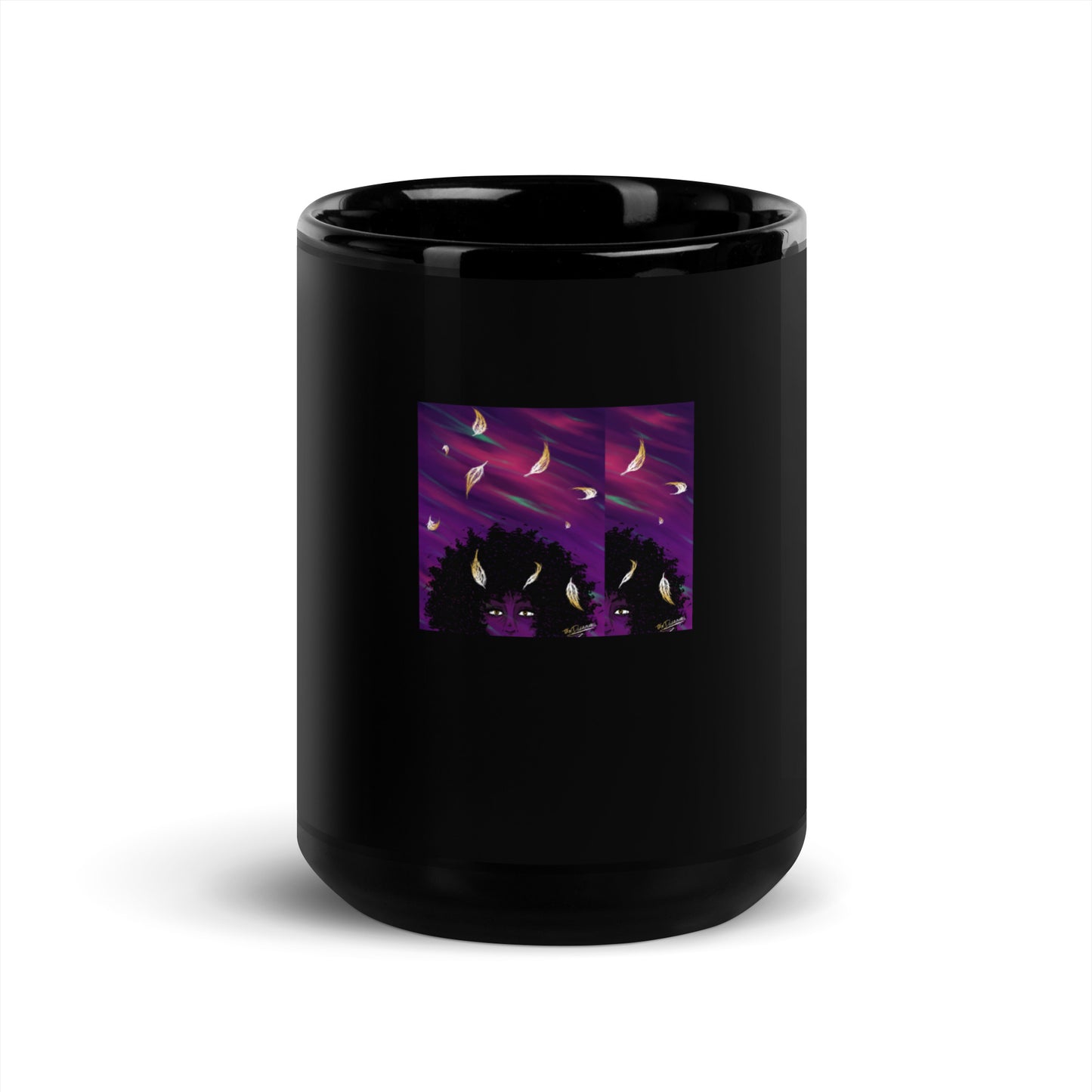 "Endless Possibilities" Black Glossy Mug