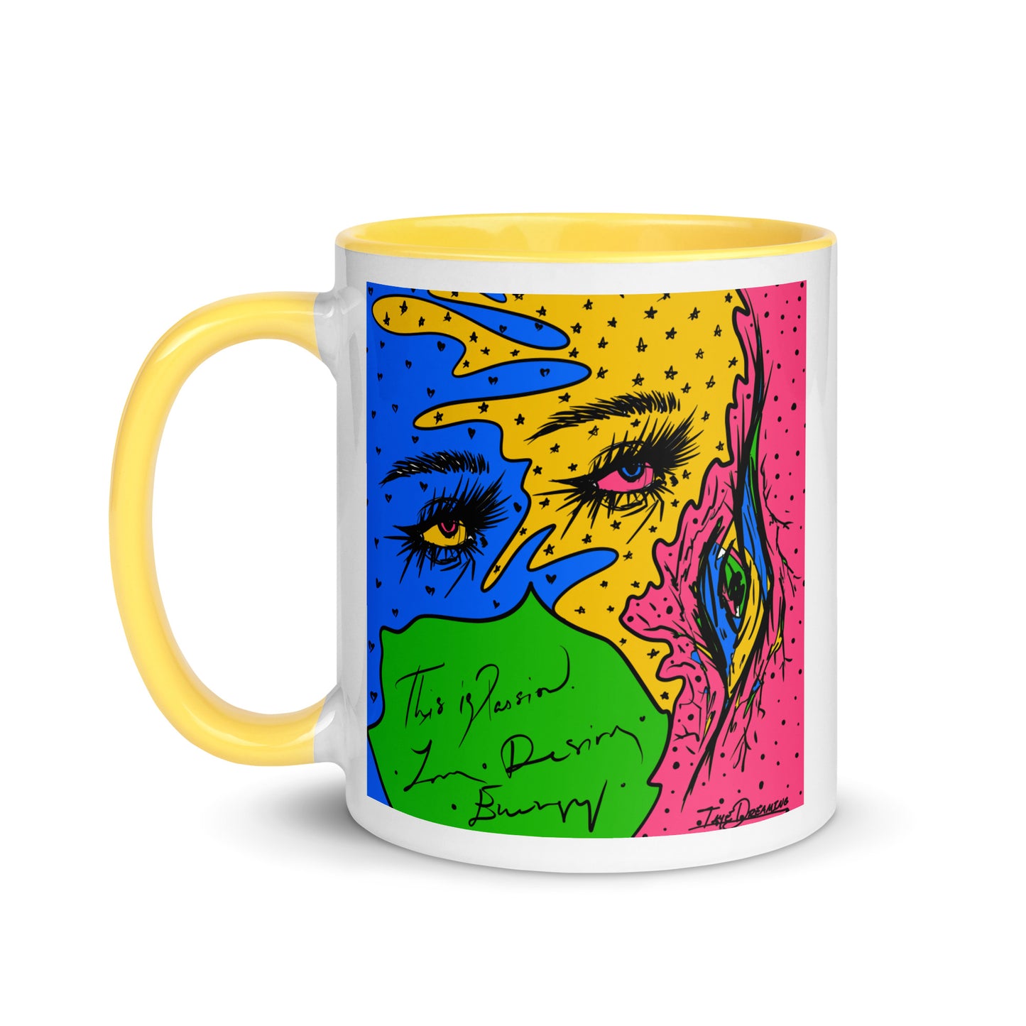 "This is Passion" Graphic Mug with Color Inside