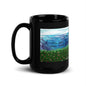 "Queen of the Skies" Black Glossy Mug