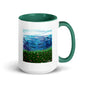 "Queen of the Skies" White Mug with Color Inside