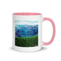"Queen of the Skies" White Mug with Color Inside