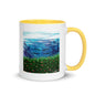 "Queen of the Skies" White Mug with Color Inside